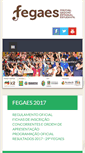 Mobile Screenshot of fegaes.com.br